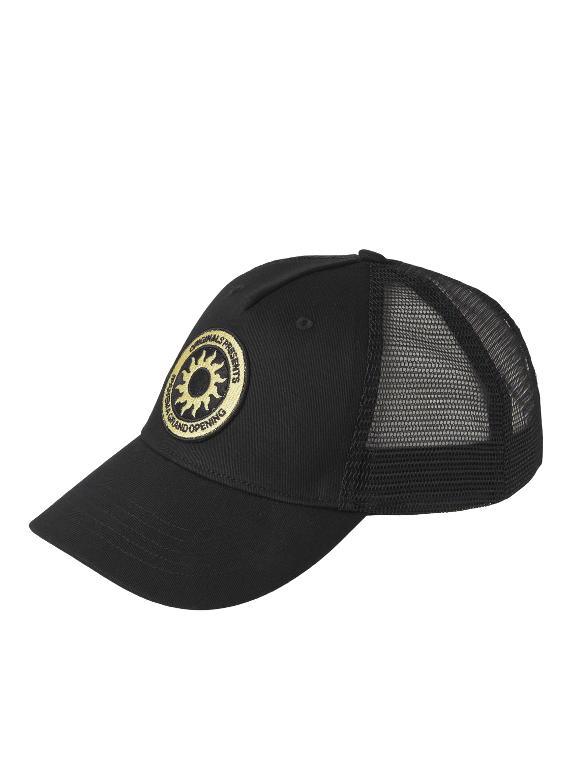 Gorra con bordado negra - JACMARBELLA