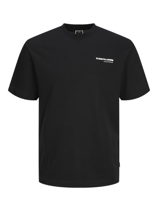Camiseta con logo negra - JCOAERO