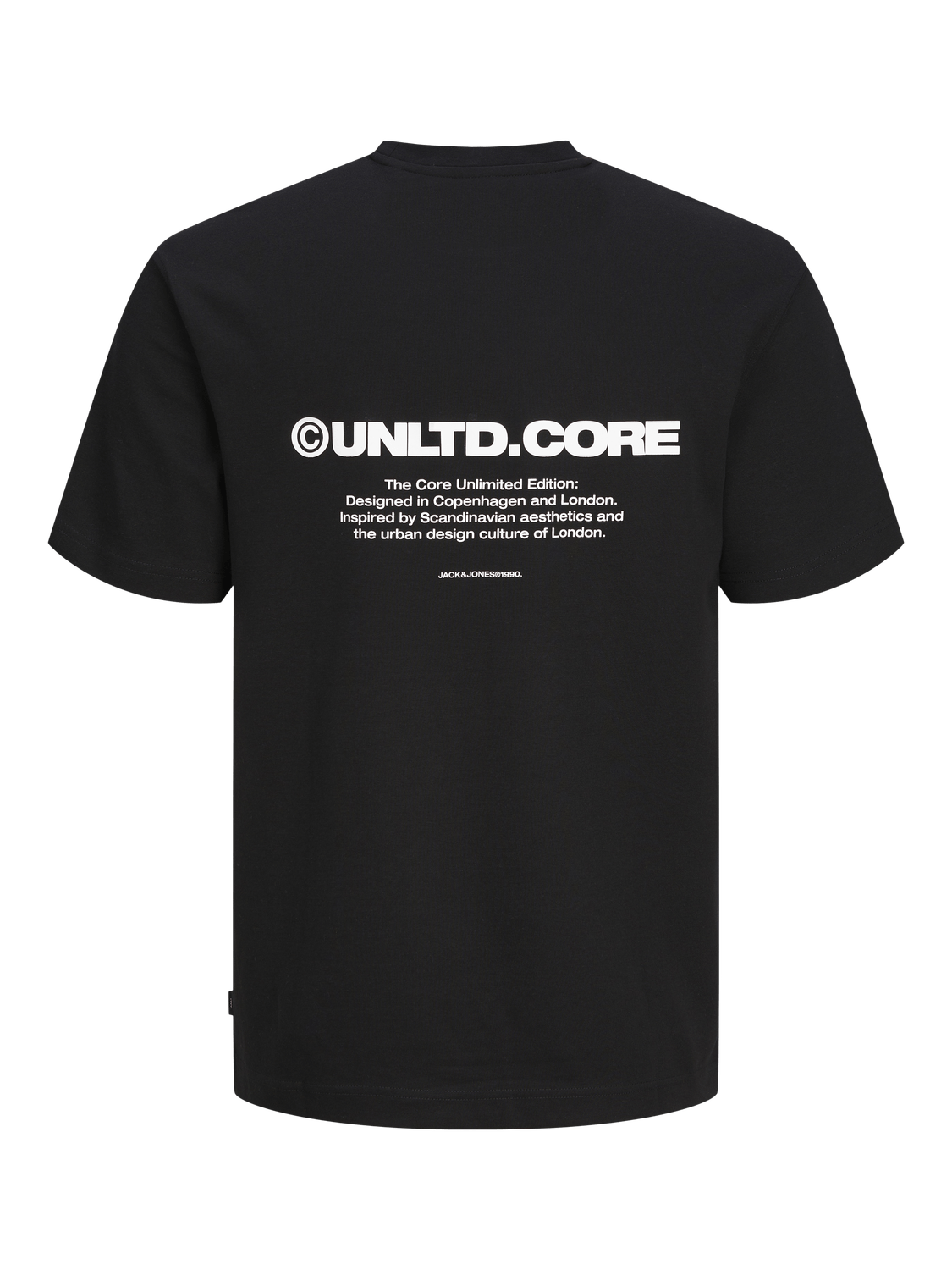 Camiseta con logo negra - JCOAERO