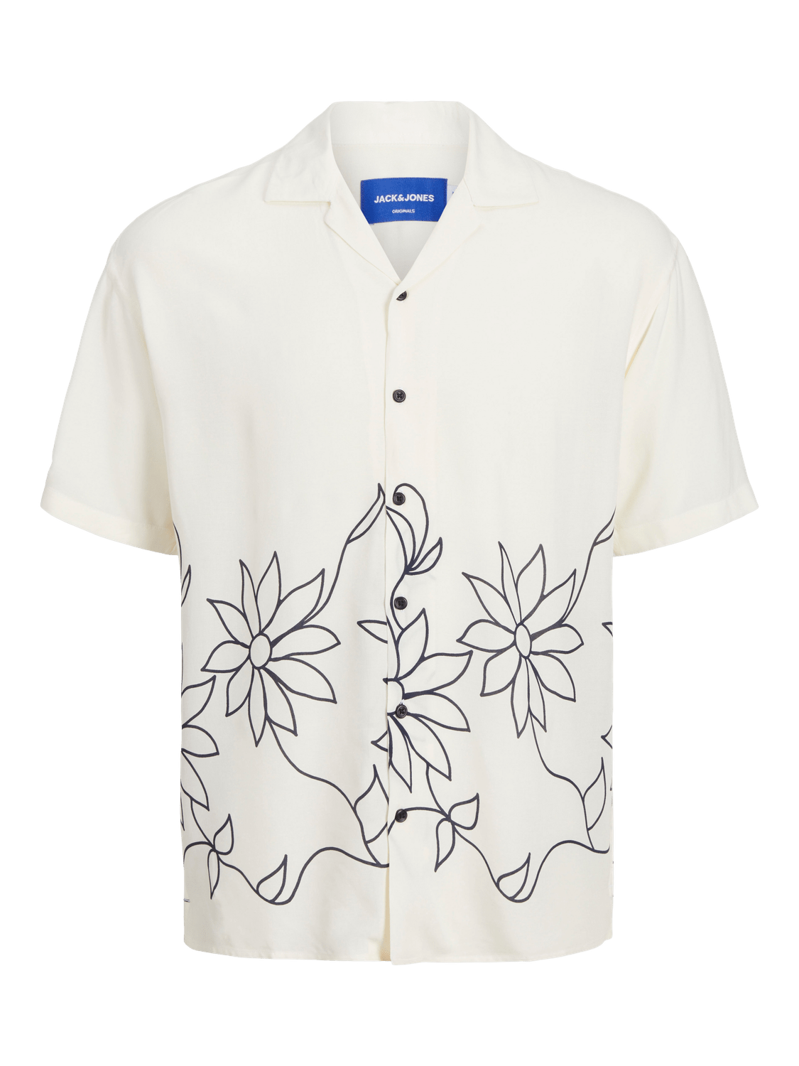 Camisa estampada blanca - JORLUKE