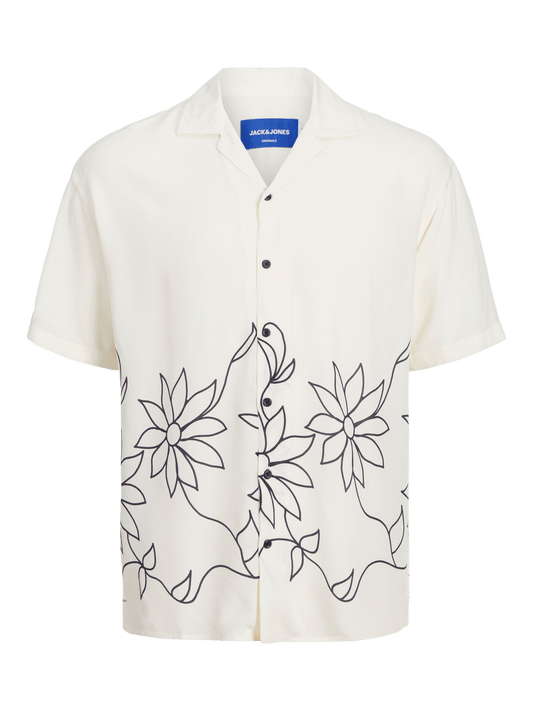 Camisa estampada blanca - JORLUKE