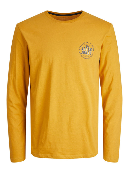 Camiseta Stamp - Amarillo