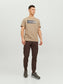 Camiseta con logo - JJECORP Beige