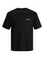 Camiseta estampada básica negra - JORVESTERBRO