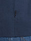 Jersey de punto con cremallera azul marino -JJEEMIL