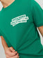 Camiseta manga corta verde- JCOSPIRIT