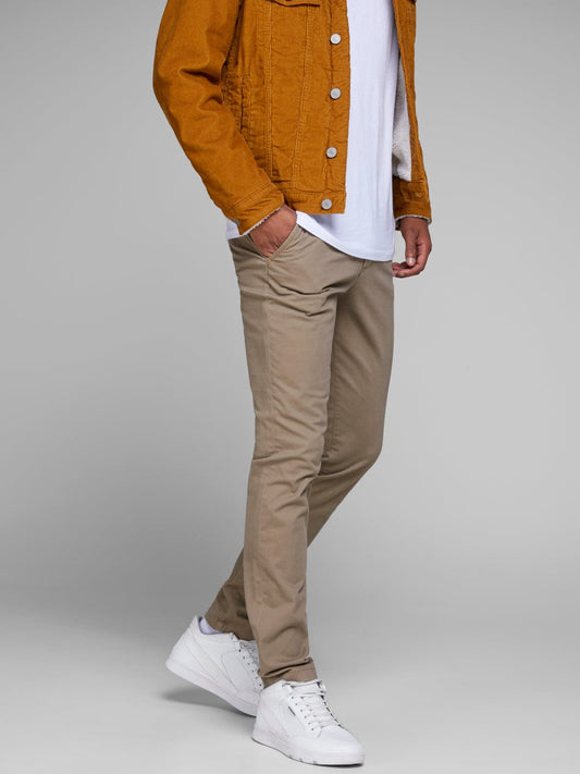 Pantalón chino beige -JJIMARCO JJBOWIE