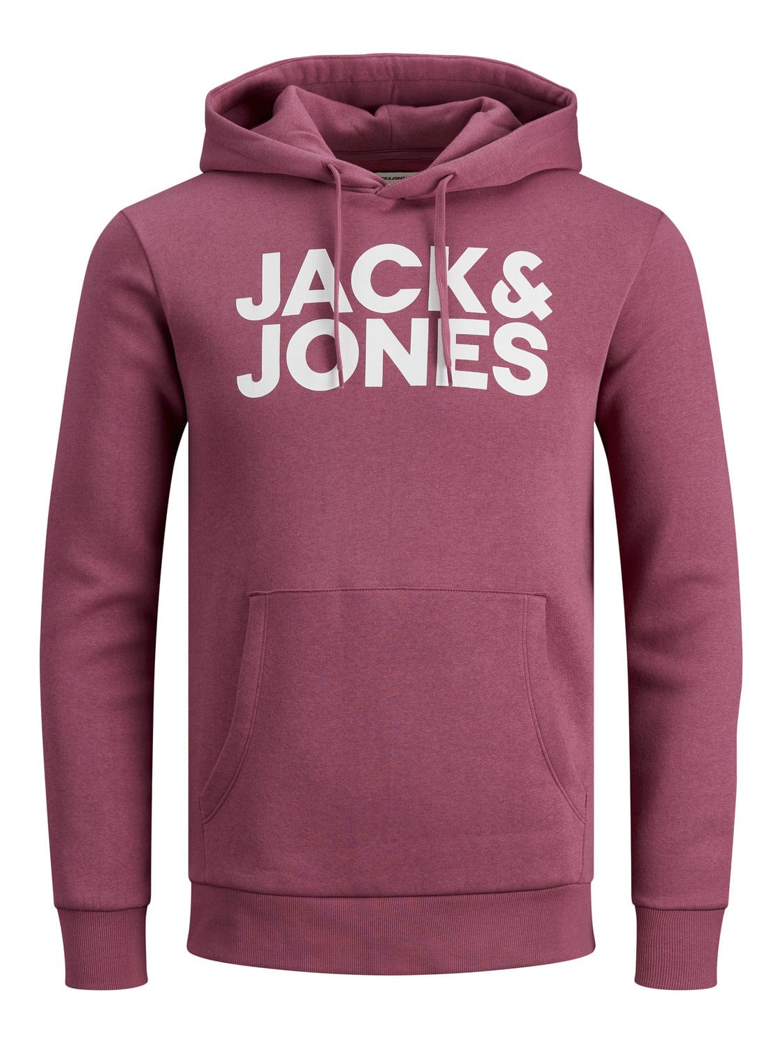 Sudadera Jack&Jones Capital rosa con capucha para hombre