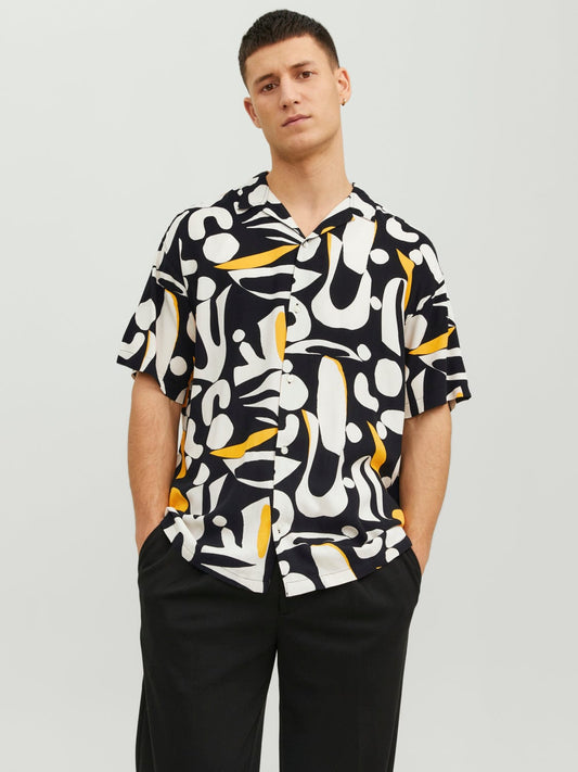 Camiseta estampada negra - JORGALLERY