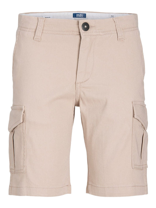 Pantalones cortos cargo beige - JPSTJOE