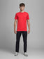 Camiseta Básica Organic - Rojo claro