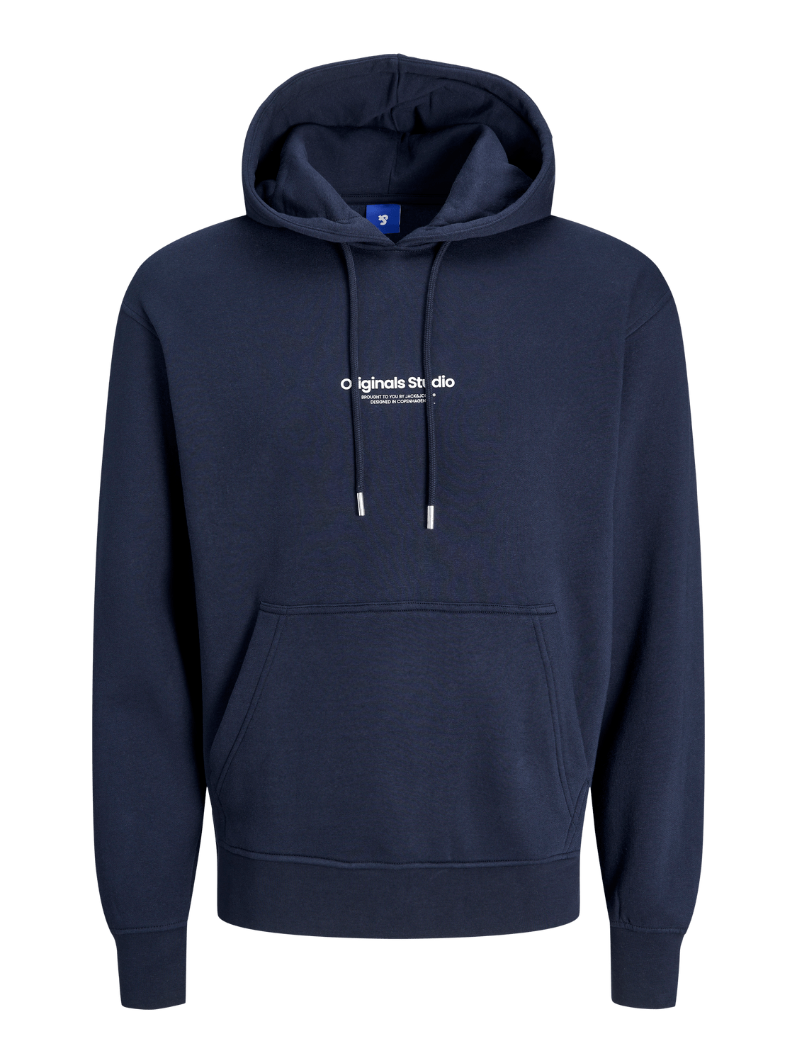 Sudadera con capucha azul marino - JORVESTERBRO