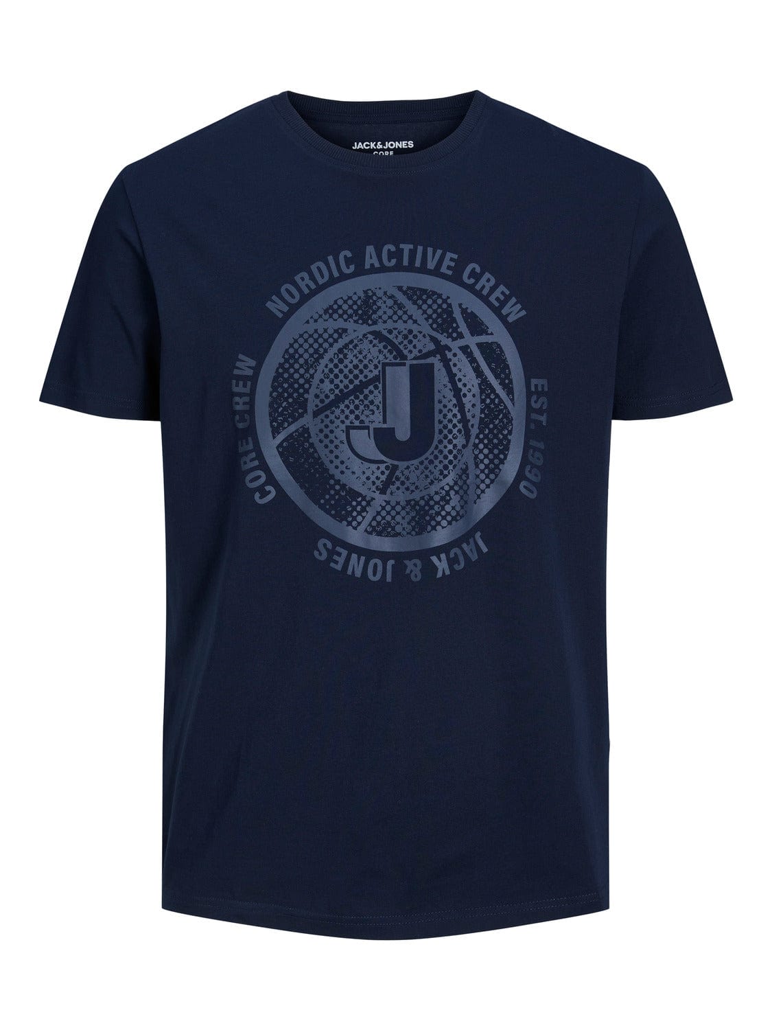Camiseta manga corta azul - JCOCHAIN