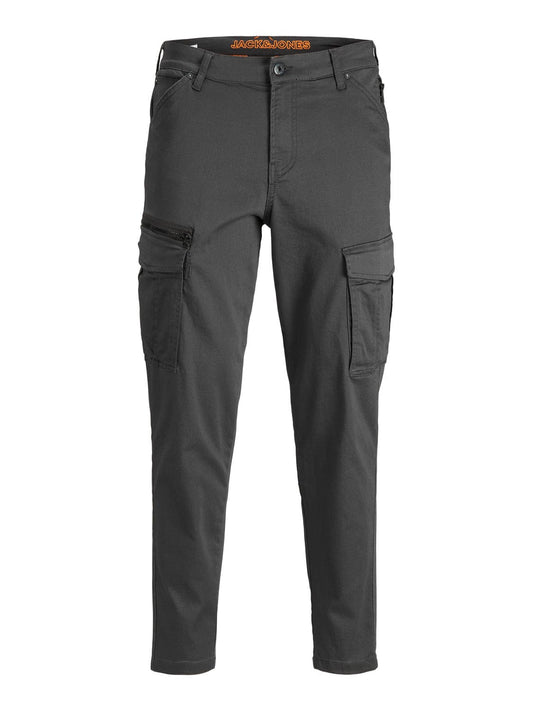 Pantalón cargo gris -JPSTACE