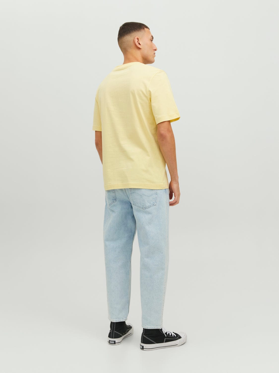 Camiseta de algodón con logo amarilla - JORSPLASH