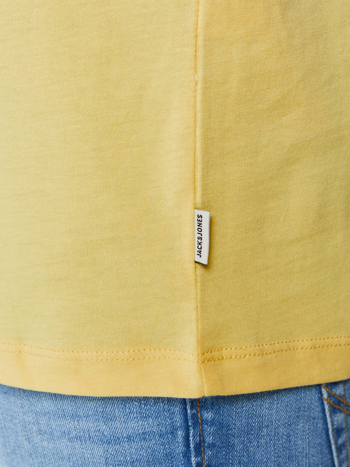 Camiseta de manga corta Basic - Amarillo