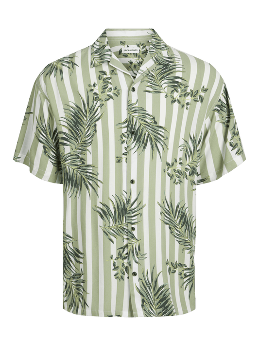 Camisa estampada verde - JJJEFF