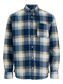 Camisa de cuadros azul - JPRBLUBROOK