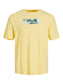 Camiseta de manga corta amarilla- JCOENERGY