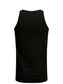 Camiseta tirantes negra -JJEBASIC