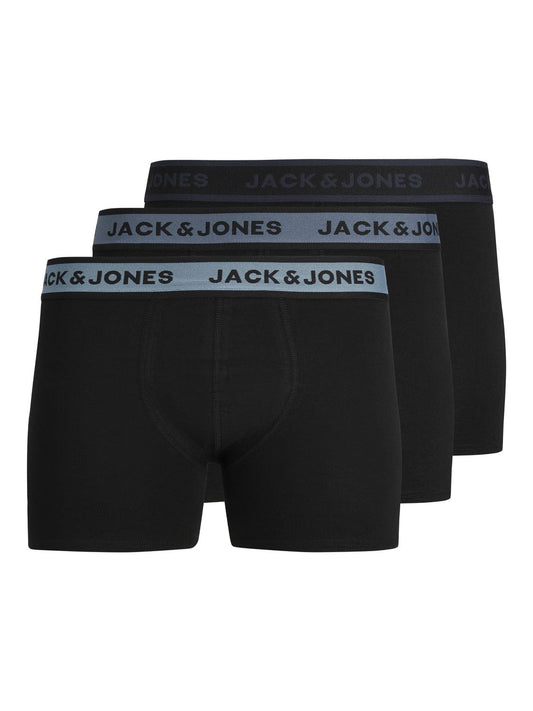 Calzoncillos Boxer pack de 3- JACLOUIS Negro