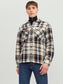 Camisa manga larga de cuadros JJEEDDIE