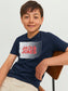 Camiseta con logo azul - JJECORP