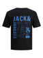 Camiseta diseño espalda negra JCOUNSEEN