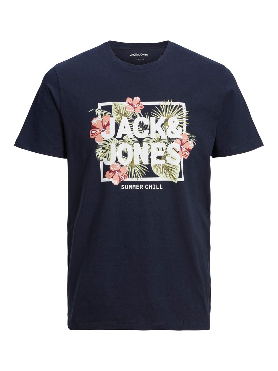 Camiseta Navy Blazer- JJBECS