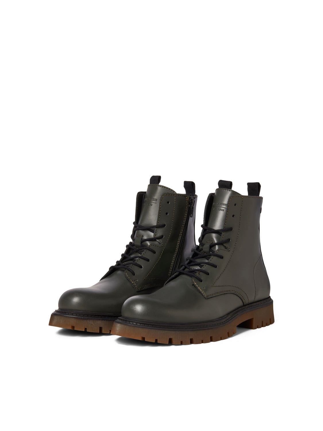 Botines de piel verde oliva - JFWDIXON