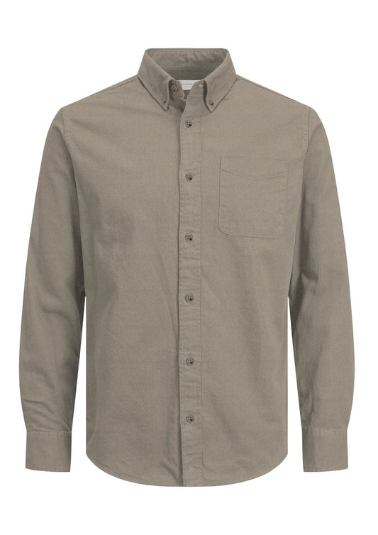 Camisa de manga larga gris - JPRCCBROOKLYN