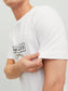 Camiseta de algodón con logo blanca - JORSPLASH