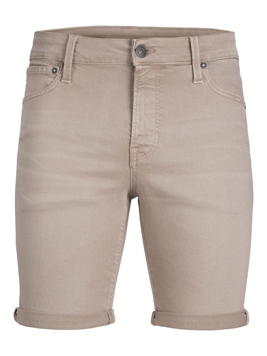 Pantalón corto algodón beige - JPSTRICK
