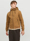 Chaqueta con capucha marrón - JJEBASIC