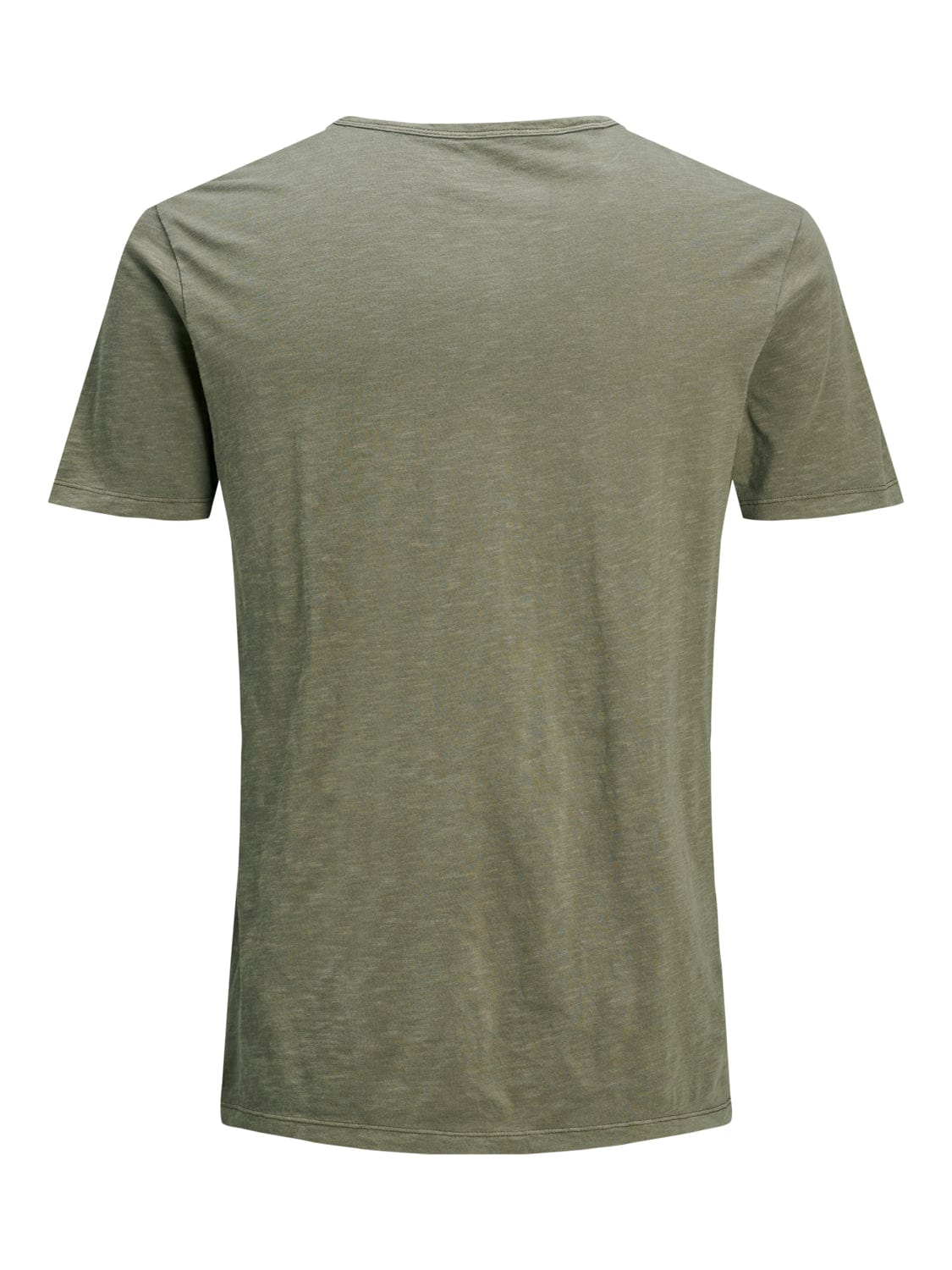 Camiseta cuello pico Verde oliva - SPLIT