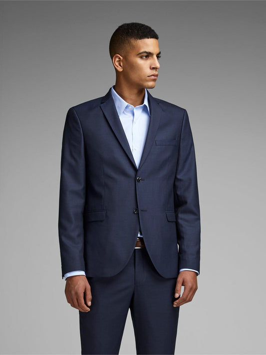 Blazer azul marino -JPRSOLARIS