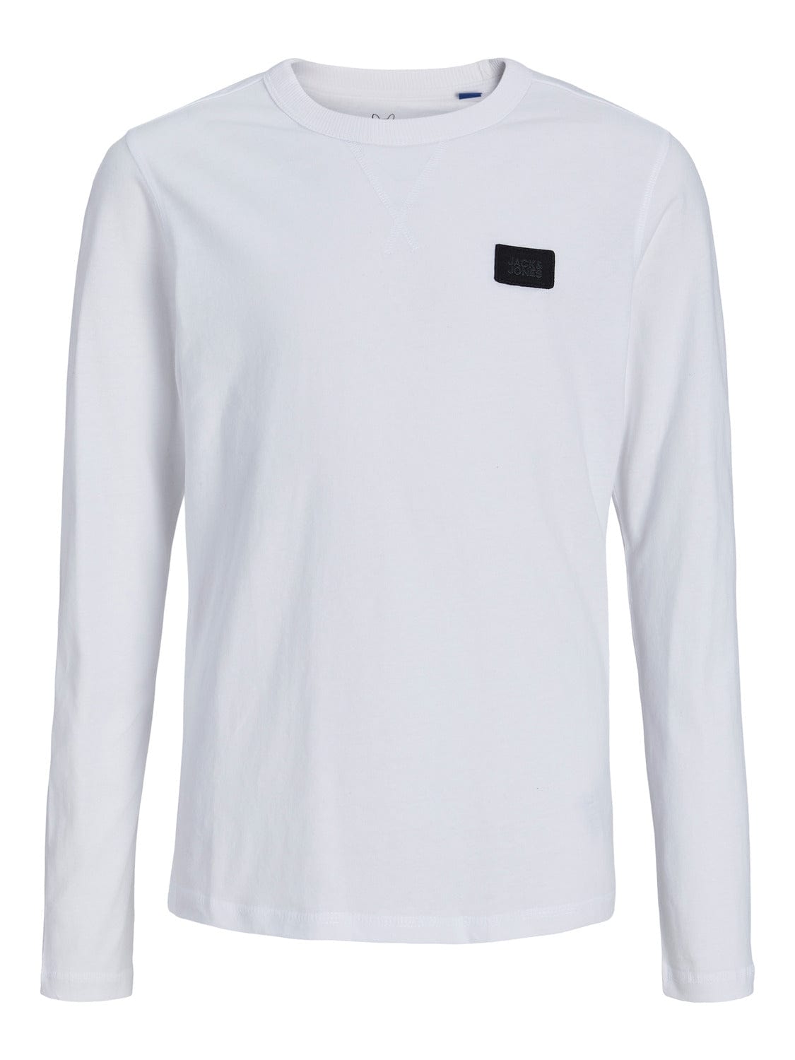 Camiseta JUNIOR algodón manga larga Blanca - CLASSIC