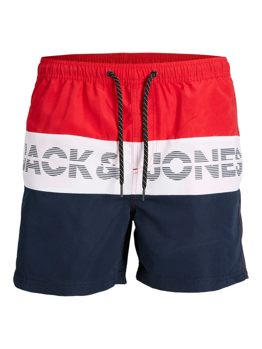 Bañador con logo rojo - JPSTFIJI