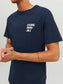 Camiseta manga corta- JCOVIBES Azul marino