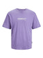Camiseta de manga corta JORWAVES Morado