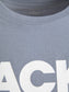 Camiseta de manga corta con logo azul pastel - CORP