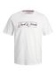 Camiseta blanca manga corta -JJZURI