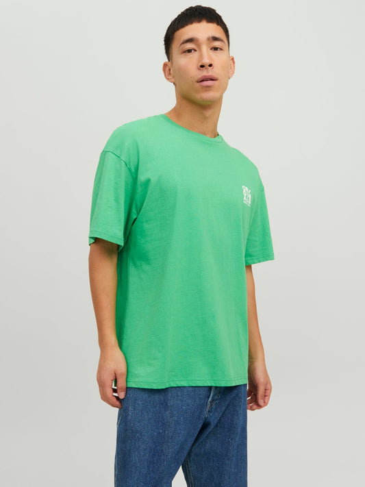 Camiseta manga corta verde - JORCUTS
