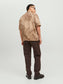 Camisa estampada beige - JPRBLUREX
