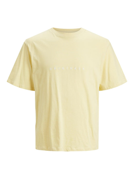 Camiseta de manga corta amarilla- JORCOPENHAGEN