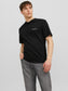 Camiseta estampada básica negra - JORVESTERBRO