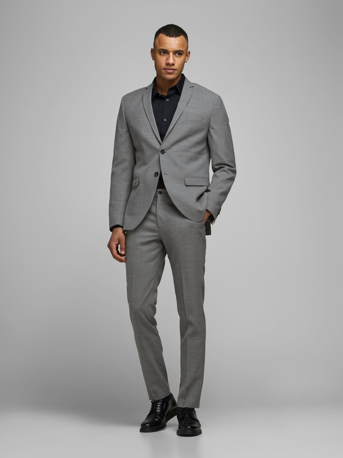 Pantalón de traje gris claro -JPRSOLARIS