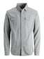Camisa vaquera gris con bolsillos -SHERIDAN