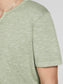 Camiseta con cuello pico Verde - SPLIT