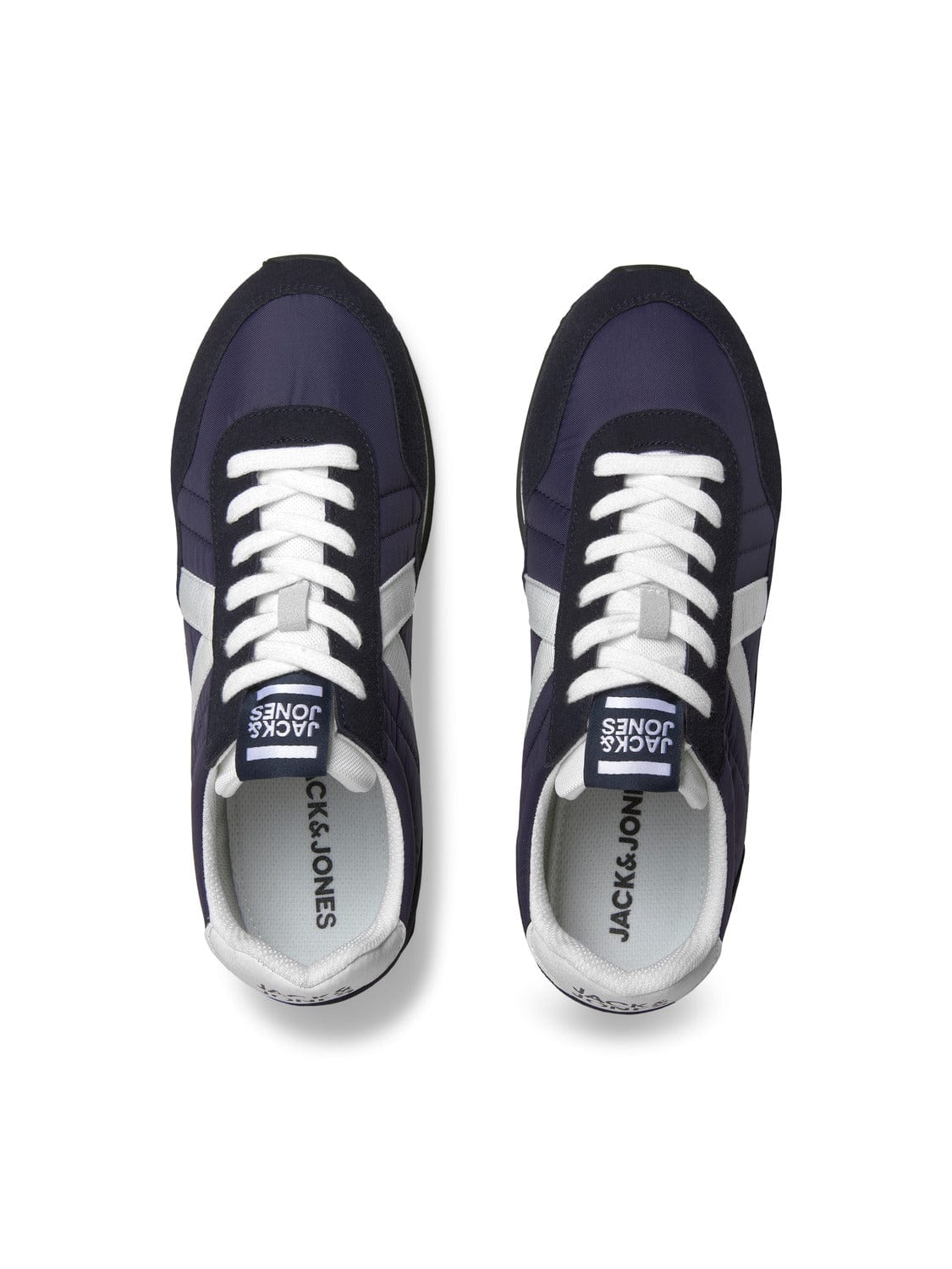 Zapatillas azules con detalles en serraje -JFWHAWKER